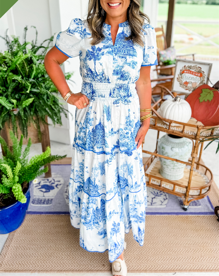 Tiered Maxi Dress