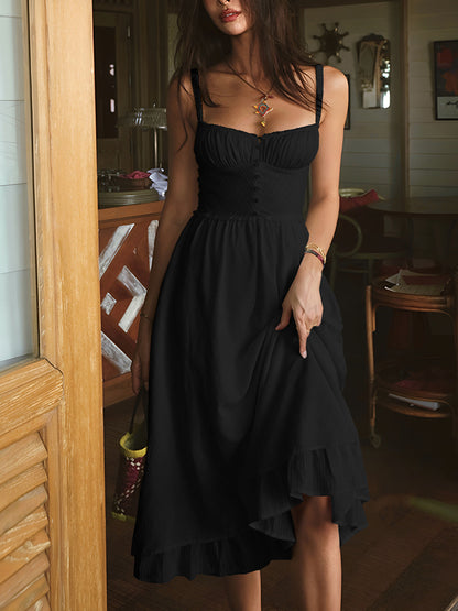 Celeste Spaghetti Strap Midi Dress