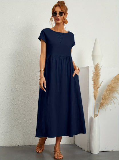 Camille Smocked Maxi Dress