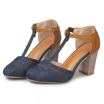 Block Heel Pumps