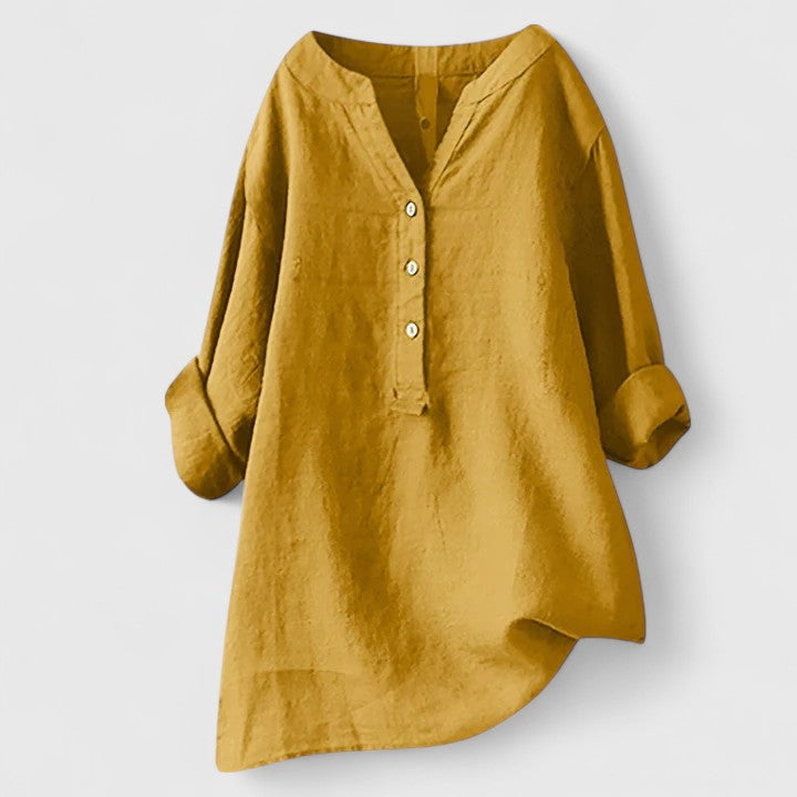 Elegant Button-Front Shirt